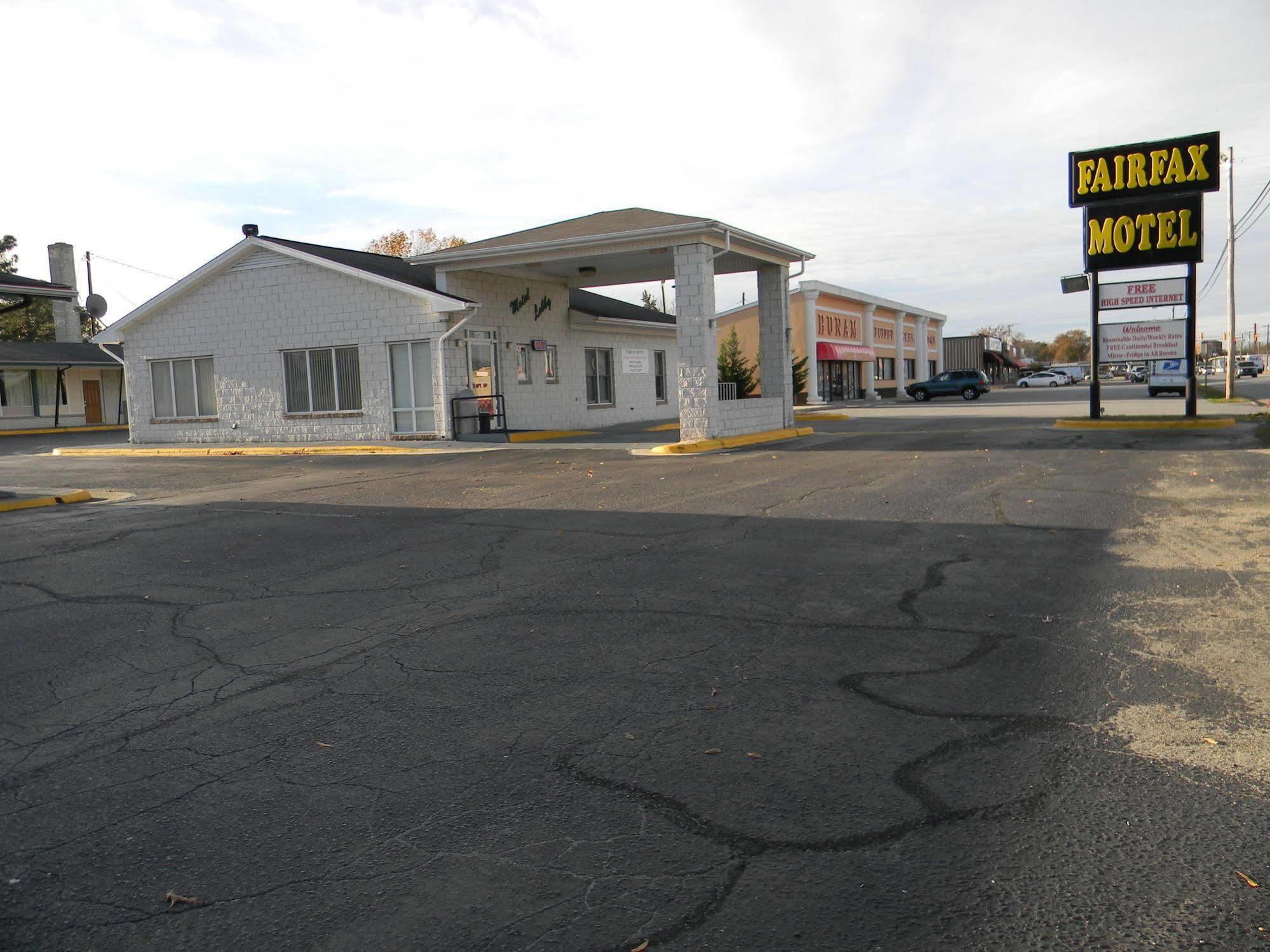 Fairfax Motel ロアノークラピッズ エクステリア 写真